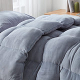 Boi He Thick® - Coma Inducer® Oversized Comforter Set - Silver Gray