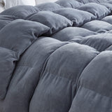 Boi He Thick® - Coma Inducer® Oversized Comforter Set - Silver Gray