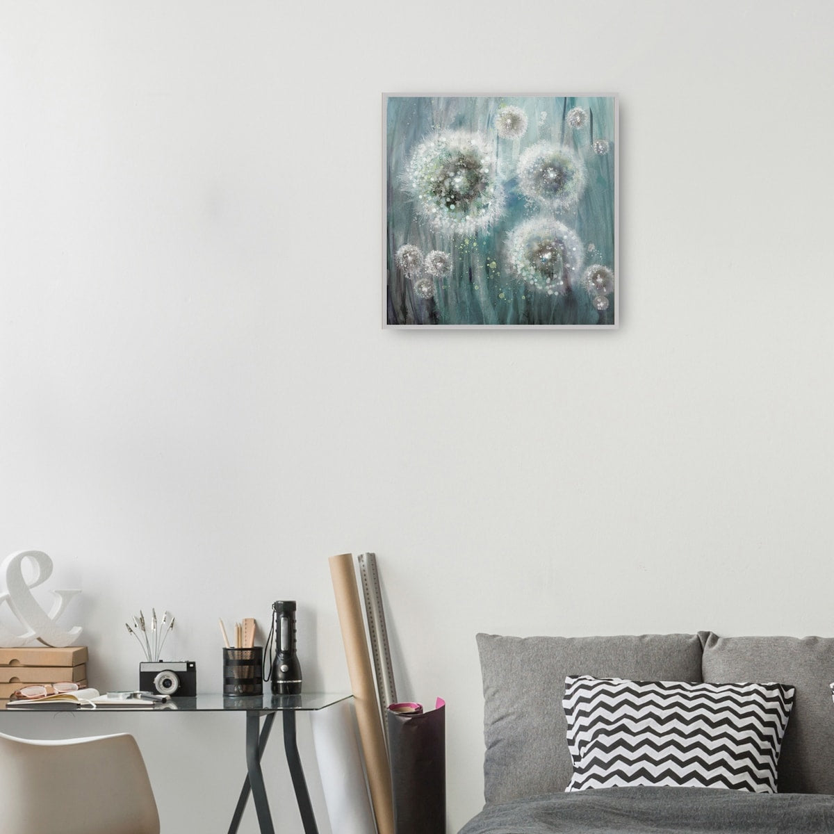 Dandelion Dream By Studio Arts Canvas Art Print