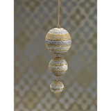 Dangling 3-ball Ornaments (Set of 6)
