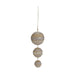 Dangling 3-ball Ornaments (Set of 6)