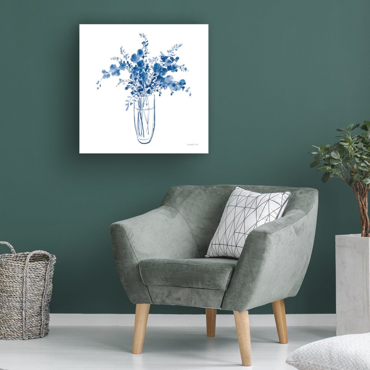 Danhui Nai 'Garden Cuttings I' Canvas Art