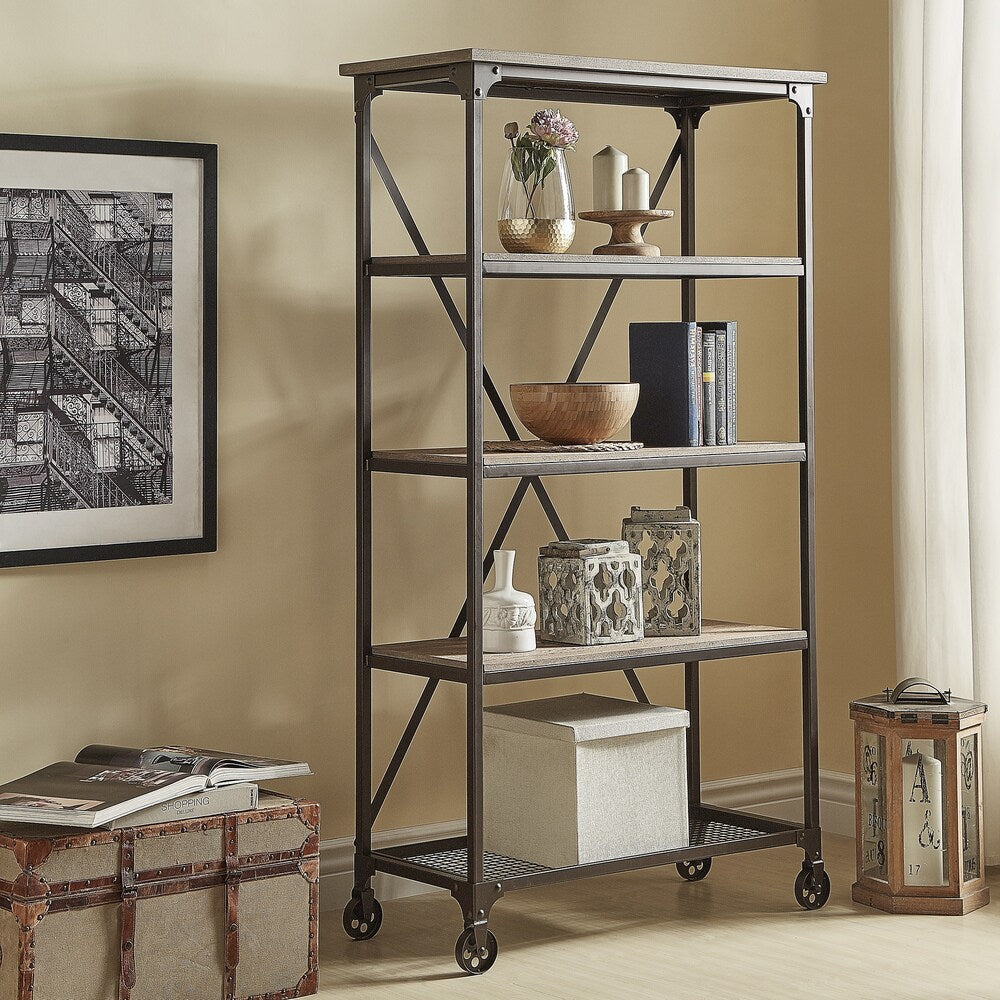 Dania Industrial Etagere Bookcase by iNSPIRE Q Classic