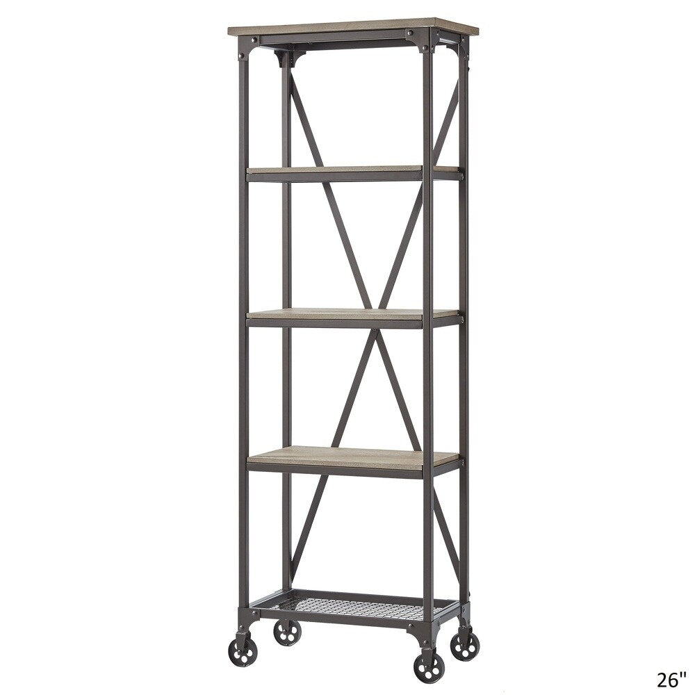 Dania Industrial Etagere Bookcase by iNSPIRE Q Classic