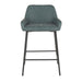 Carbon Loft Galotti Industrial Counter Stools (Set of 2) - N/A