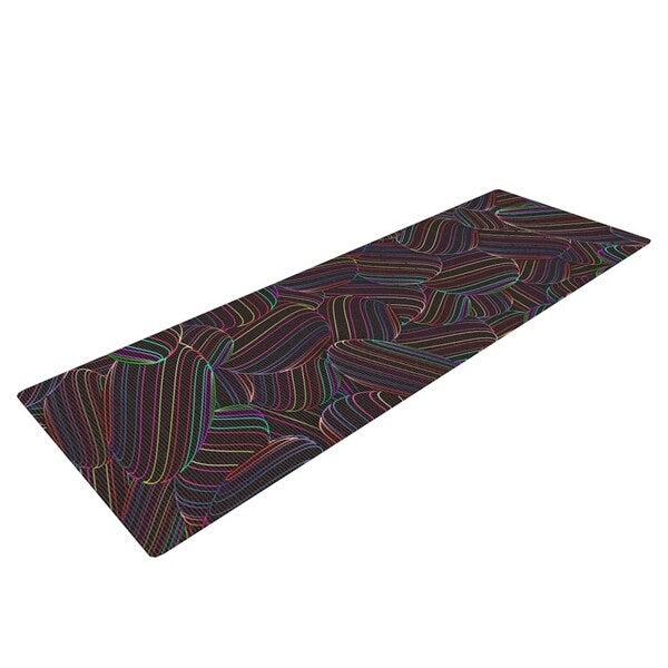 Danny Ivan "Sphering" Black Rainbow Yoga Mat