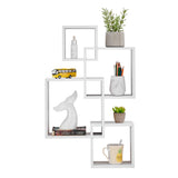 Danya B. Blocchetto Intersecting Cubes Wall Shelf Unit - Horizontal or Vertical