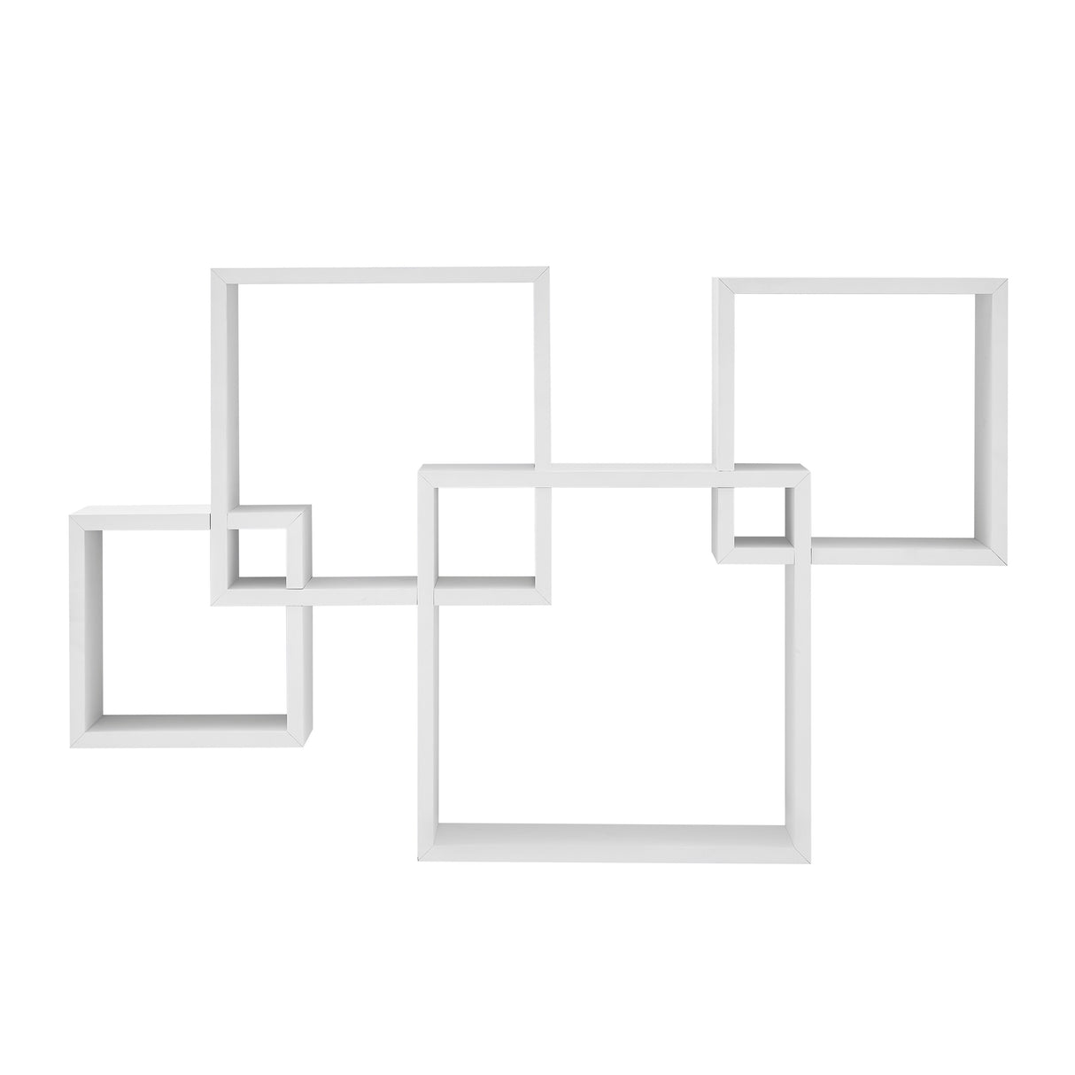 Danya B. Blocchetto Intersecting Cubes Wall Shelf Unit - Horizontal or Vertical