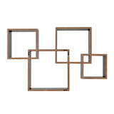Danya B. Blocchetto Intersecting Cubes Wall Shelf Unit - Horizontal or Vertical