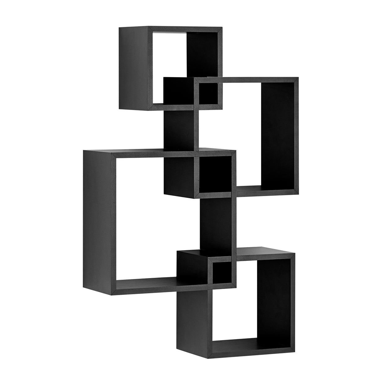 Danya B. Blocchetto Intersecting Cubes Wall Shelf Unit - Horizontal or Vertical