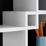 Danya B. Blocchetto Intersecting Cubes Wall Shelf Unit - Horizontal or Vertical