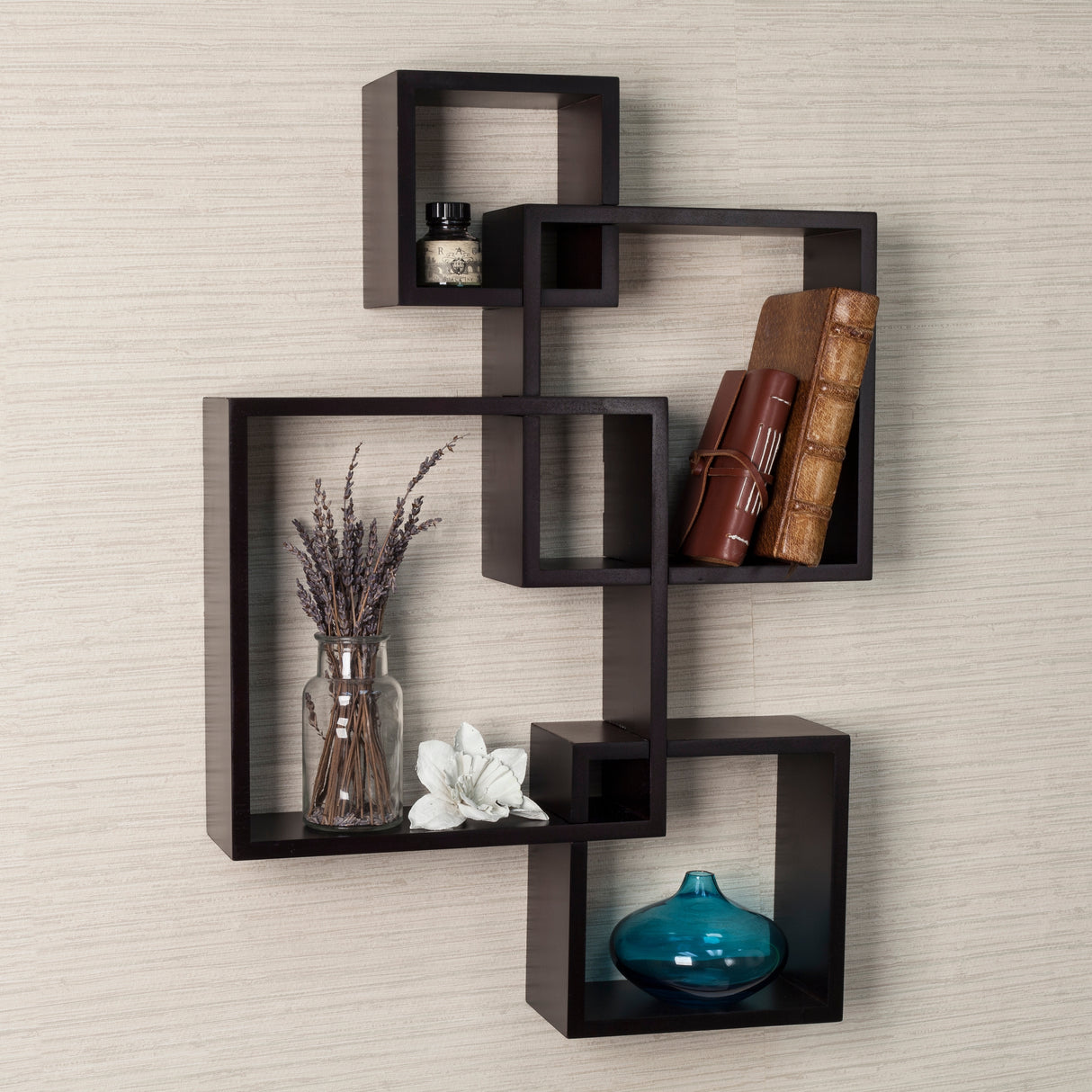 Danya B. Intersecting Cube Shelves