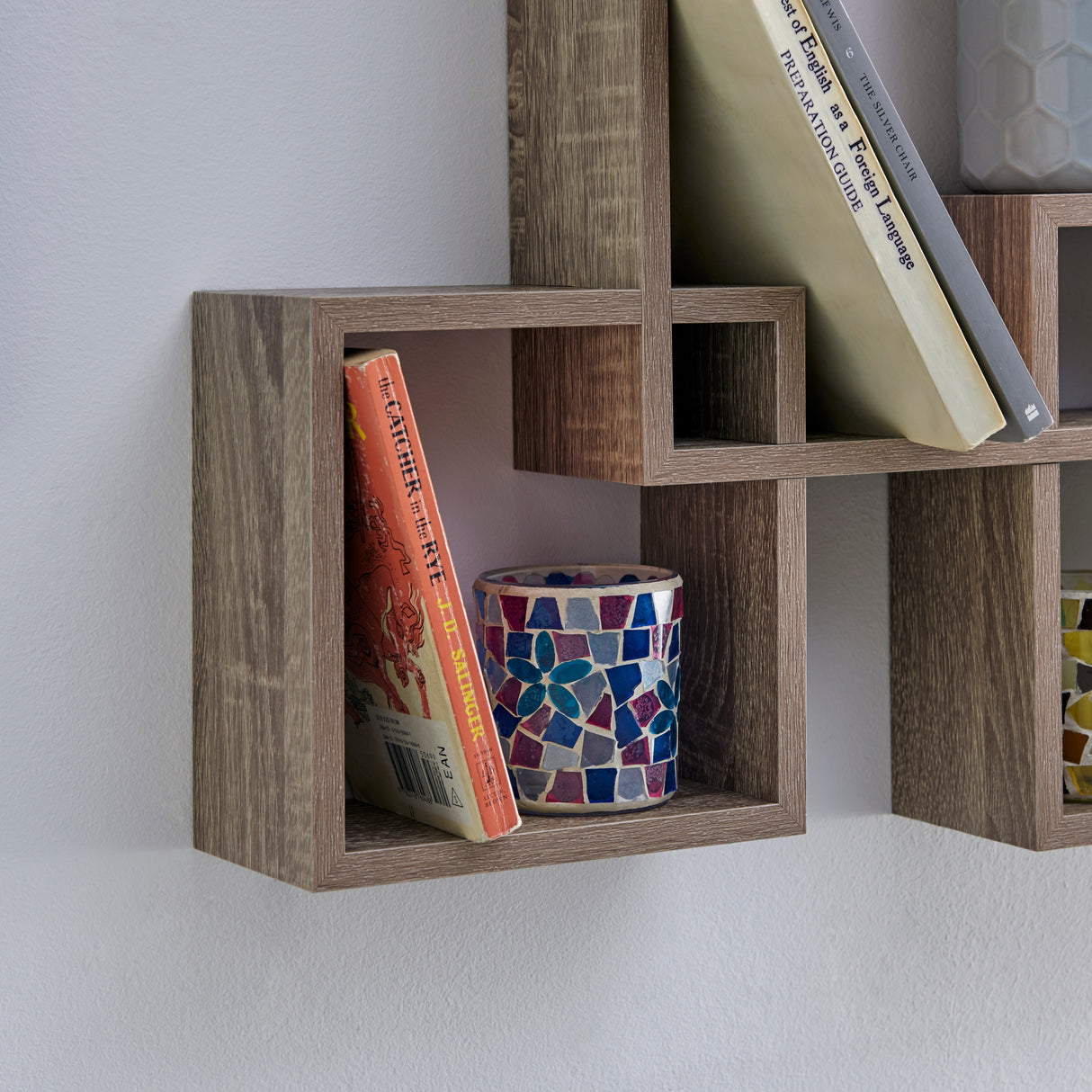 Danya B. Intersecting Cube Shelves
