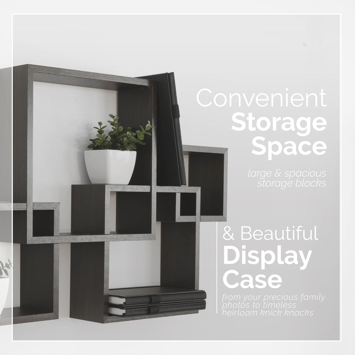 Danya B. Intersecting Cube Shelves