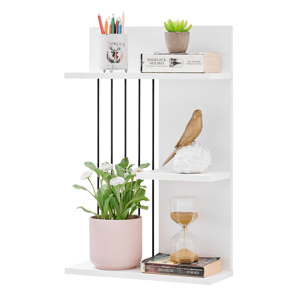 Danya B. Seville Dynamic Utility Ledge Wall Shelf