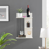 Danya B. Seville Dynamic Utility Ledge Wall Shelf