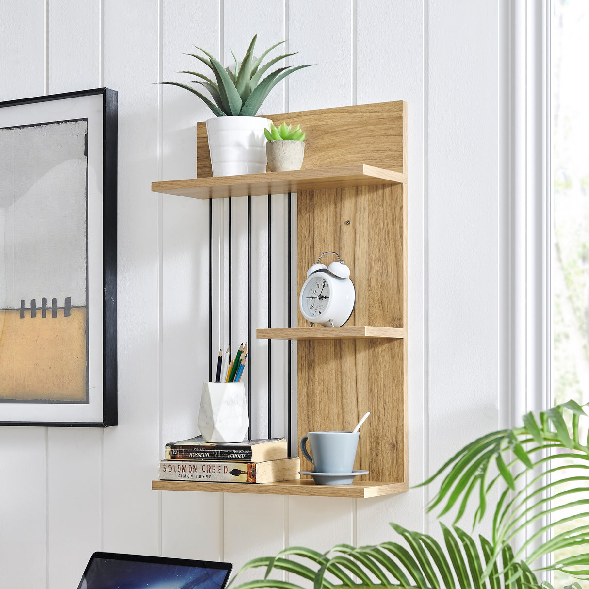 Danya B. Seville Dynamic Utility Ledge Wall Shelf