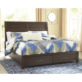 Darby Brown Panel Bed