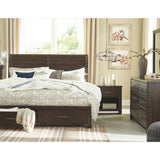 Darby Brown Panel Bed
