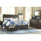 Darby Brown Panel Bed