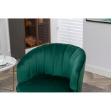 Dark Green Modern and Cozy Velvet Accent Sofa Chair - 22.04'' x20.86'' x 29.13''