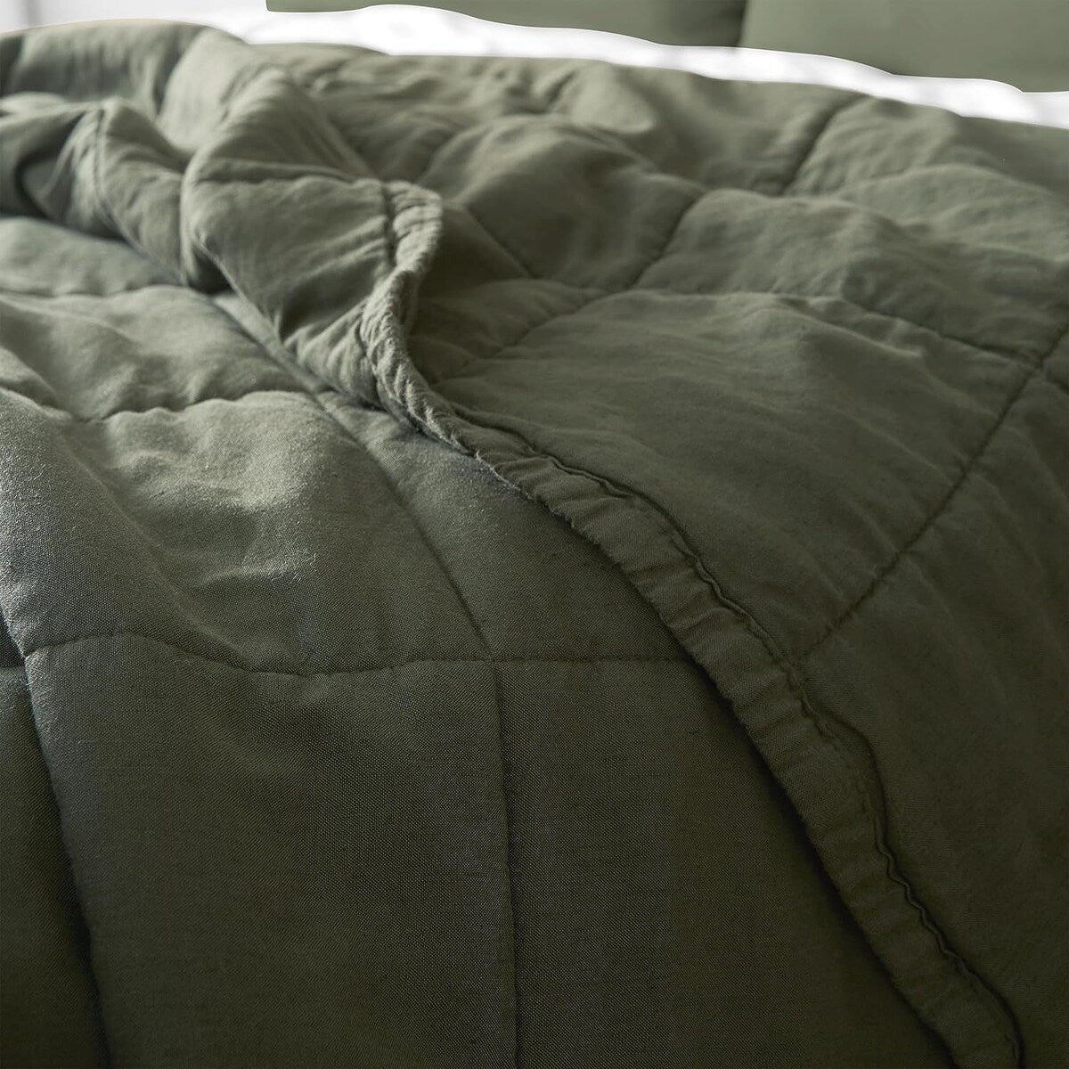 Dark Sky Reserve® - Bamboo Linen Comforter - Portugal Made - Hero Green
