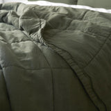 Dark Sky Reserve® - Bamboo Linen Comforter - Portugal Made - Hero Green