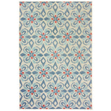 Darya Home Rebecca Collection Outdoor Runner Blue