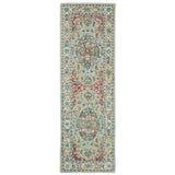 Darya Home Rebecca Collection Outdoor Runner Blue