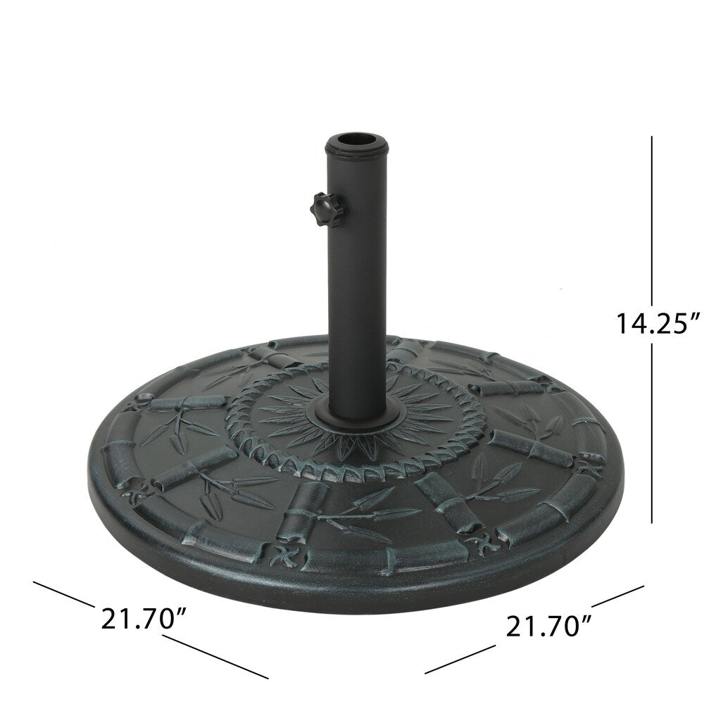 Dave Outdoor 60-pound Concrete Circular Umbrella Base by Christopher Knight Home