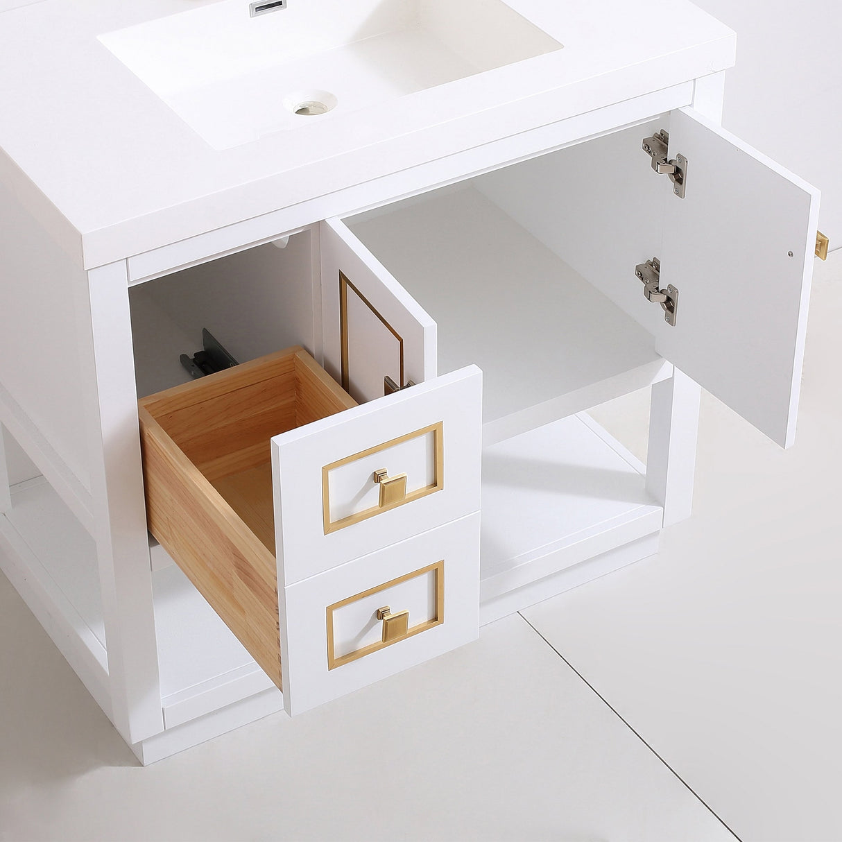 Davis 36" Single Bathroom Vanity Set