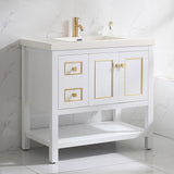 Davis 36" Single Bathroom Vanity Set