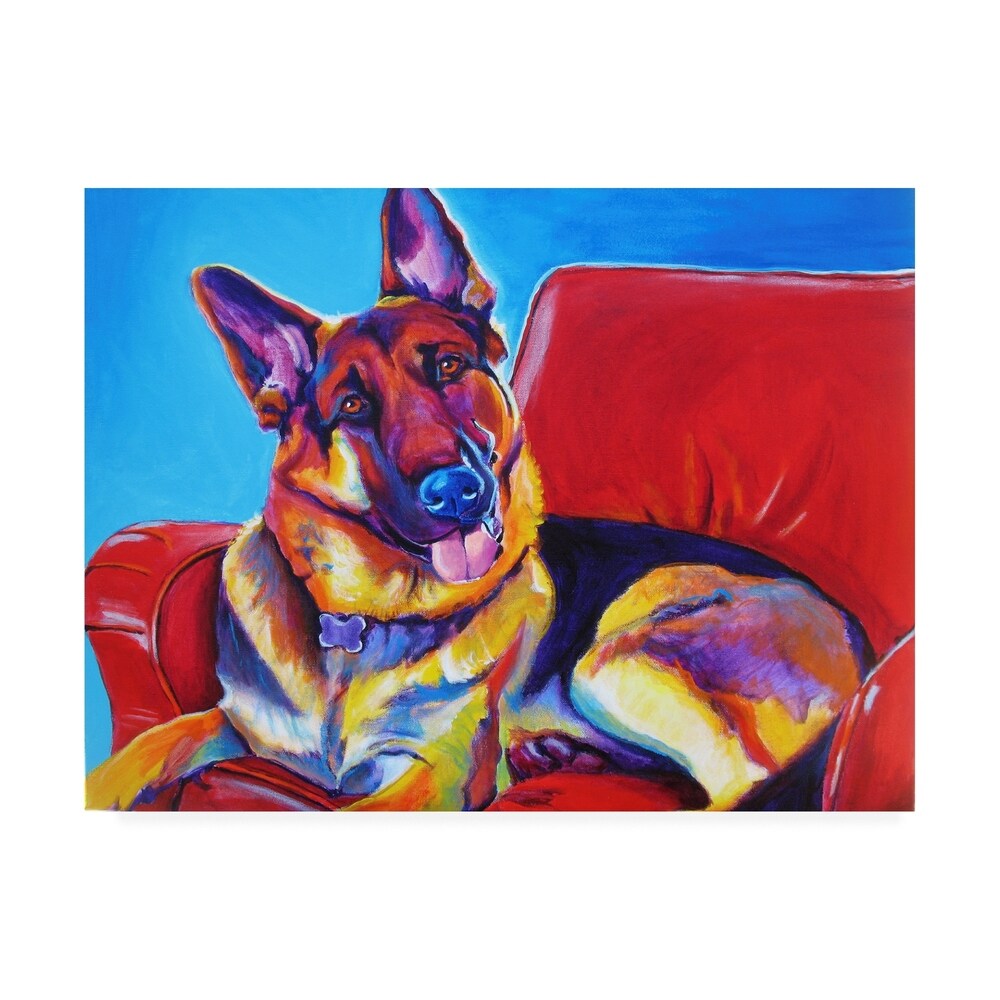 DawgArt 'Zeke' Canvas Art