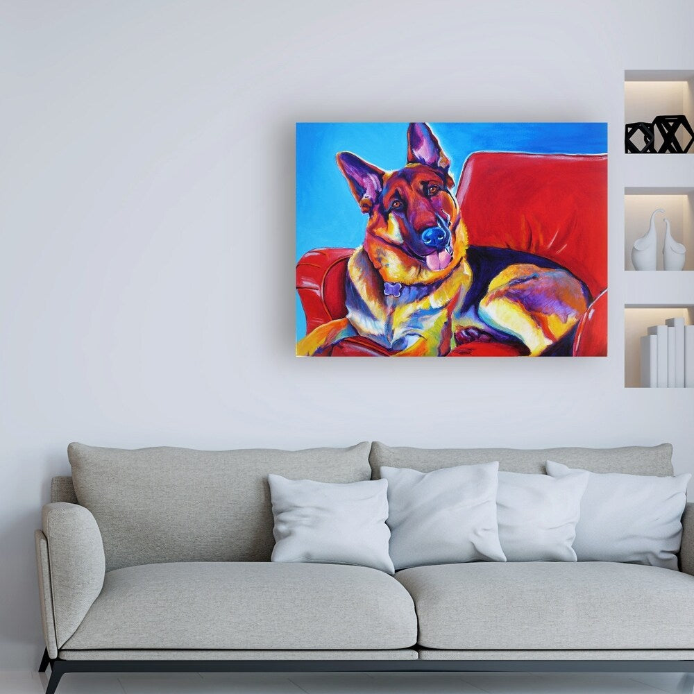 DawgArt 'Zeke' Canvas Art