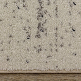 Dawn Cream Grey Faded Stripes Rug