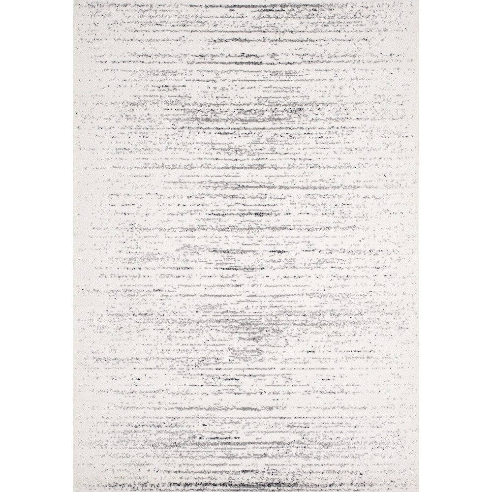 Dawn Cream Grey Faded Stripes Rug