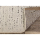 Dawn Cream Grey Faded Stripes Rug