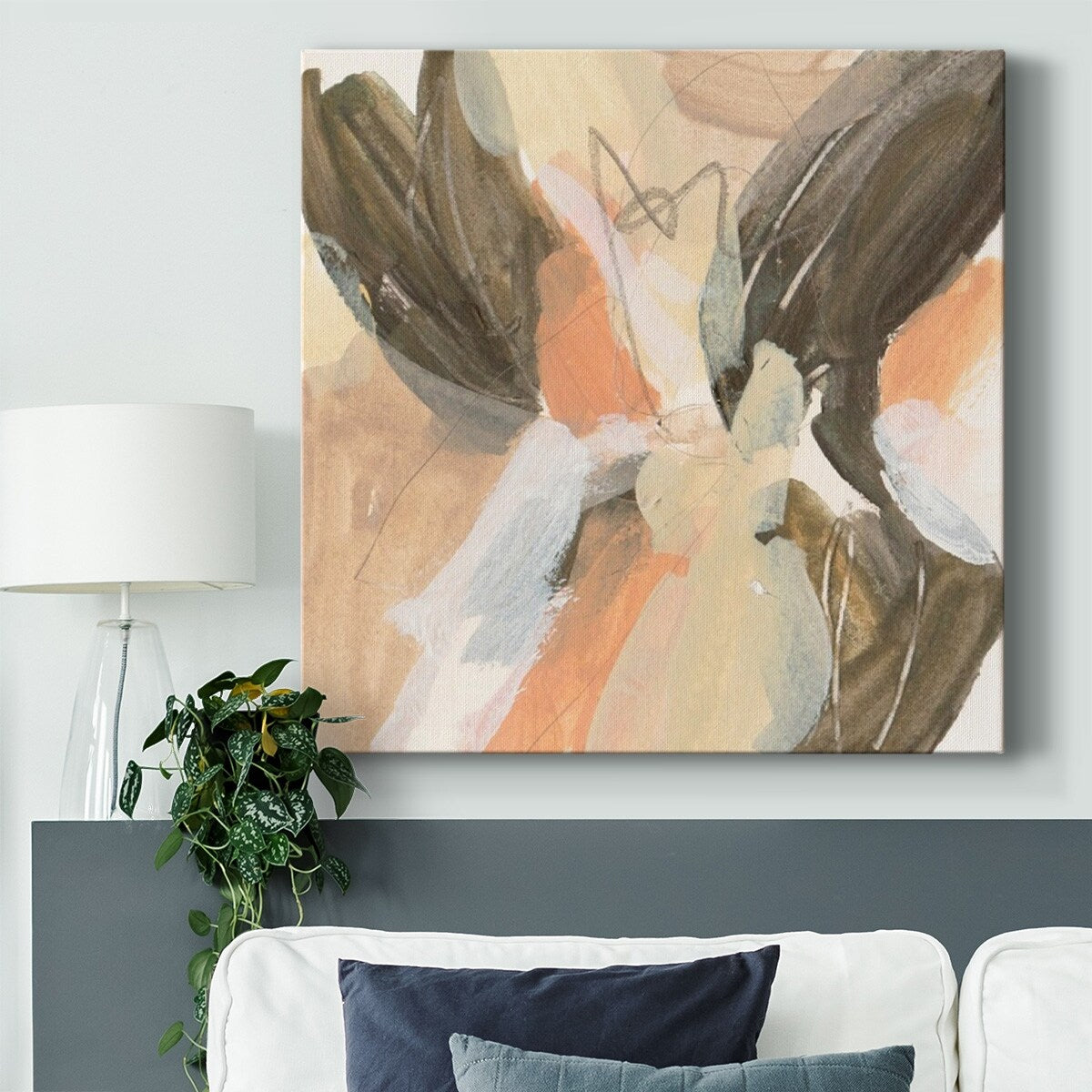 Dawn Swirl II-Gallery Wrapped Canvas