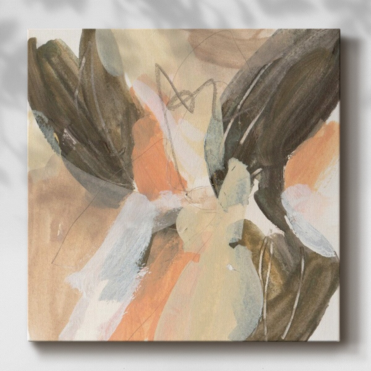 Dawn Swirl II-Gallery Wrapped Canvas