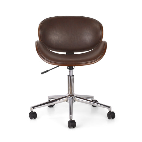 Dawson Indoor Upholstered Swivel Office Chair by Christopher Knight Home