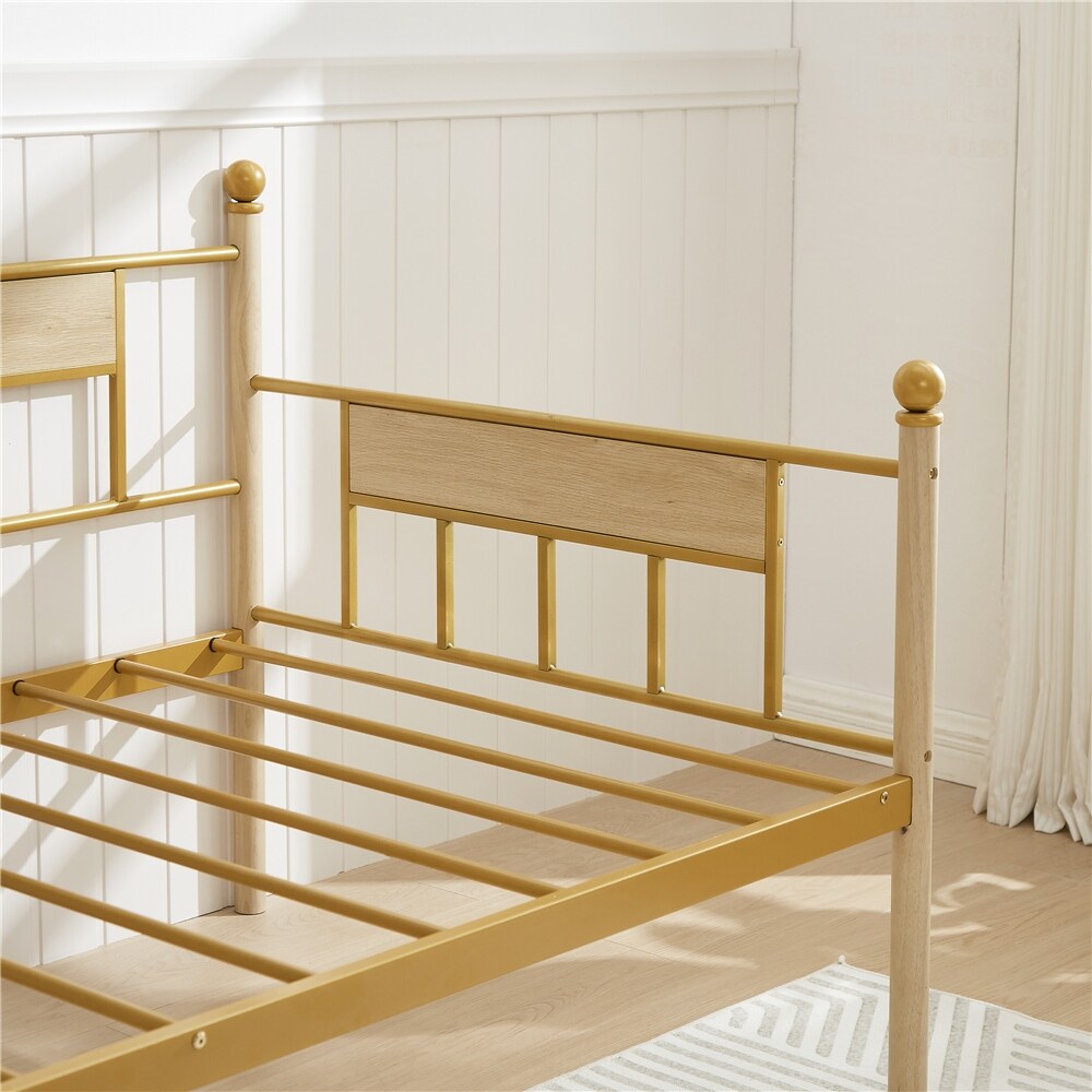 Daybed, Sofa Bed Metal Framed with Trundle Twin Size