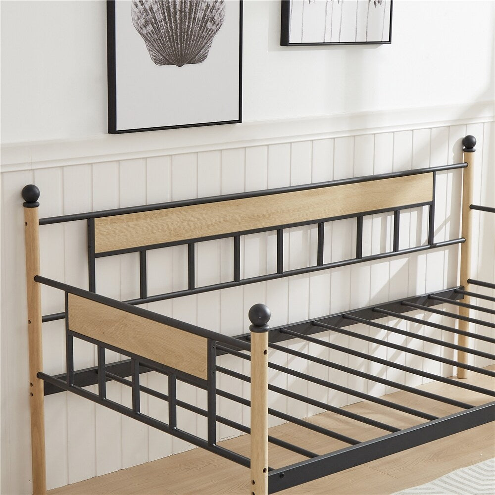 Daybed, Sofa Bed Metal Framed with Trundle Twin Size