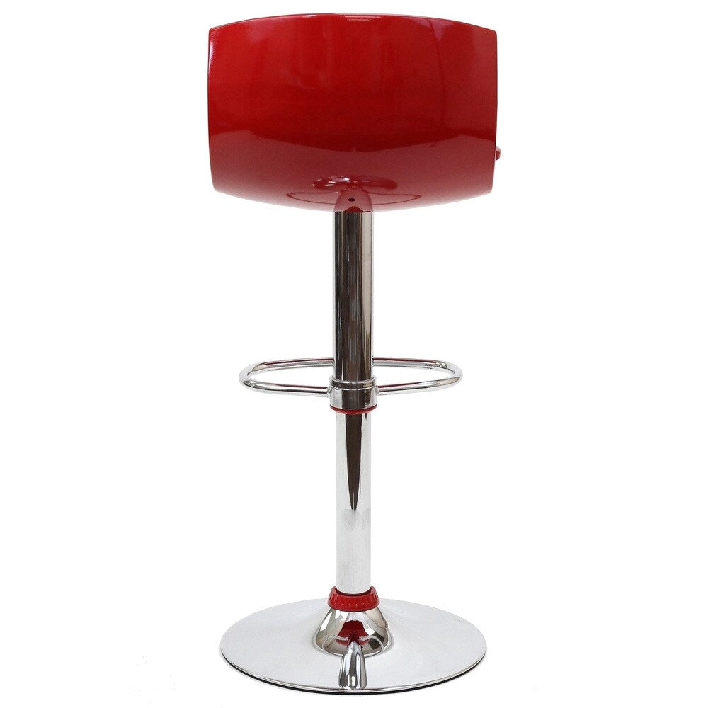 Dazzle Red Bar Stool