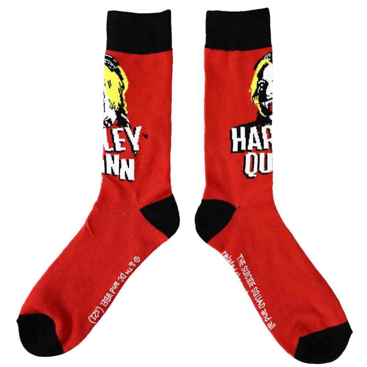 Dc Comics The Suicide Squad Variety Characters Mixed Art Crew Socks 5Pack