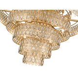 Dealey 25 Light Pendant - Heirloom Brass