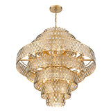 Dealey 25 Light Pendant - Heirloom Brass