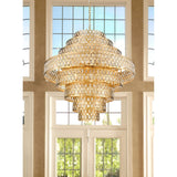 Dealey 25 Light Pendant - Heirloom Brass