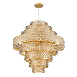 Dealey 25 Light Pendant - Heirloom Brass