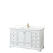 Deborah 60-inch Single Vanity, Quartz Top