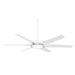 Minka Aire Deco 6 Blade 65 Inch Ceiling Fan LED For Outdoor